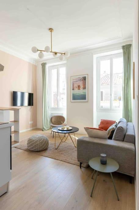 Appart Cosy A 1' Du Cours Julien Марсель Экстерьер фото